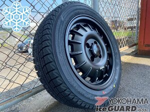 タイヤホイール4本セット スタッドレス タント ラパン N-BOX N-VAN ムーヴ Bounty Collection Noel ヨコハマ アイスガード IG52 155/65R14