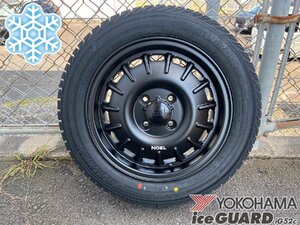 タイヤホイール4本セット スタッドレス タント ラパン N-BOX N-VAN ムーヴ Bounty Collection Noel ヨコハマ アイスガード IG52 155/65R14