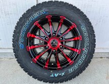 ハイエース200系 サマータイヤ ホイールセット 215/65R16 車検対応 ヨコハマ ジオランダー X-AT 16インチ BD12 新品4本セット_画像5