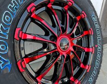 ハイエース200系 サマータイヤ ホイールセット 215/65R16 車検対応 ヨコハマ ジオランダー X-AT 16インチ BD12 新品4本セット_画像1