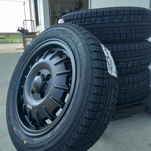 軽 軽自動車 軽用 スタッドレス タイヤホイールセット ヨコハマ アイスガード 155/65R14 14インチ NOEL 新品4本セット