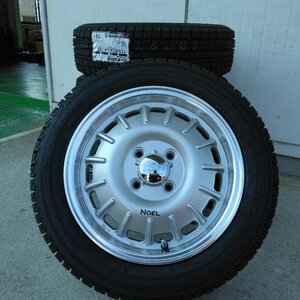 軽用 軽自動車 スタッドレス タイヤホイールセット 155/65R14 ヨコハマ アイスガード IG52 Noel ノエル 14インチ