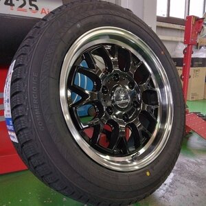 翌日発送 車検対応 スタッドレス タイヤホイールセット ハイエース200系 SAILUN COMMERCIO ICE 215/60R17 17インチ BD00