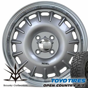 新商品 軽トラ　軽バン ハイゼット エヴリィ アトレー TOYO OPENCOUNTRY RT 155/65R14 14インチ タイヤホイールセット