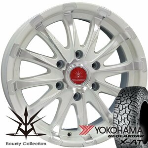 ハイエース200系 サマータイヤ ホイールセット 215/65R16 車検対応 ヨコハマ ジオランダー X-AT 16インチ BD12 新品4本セット