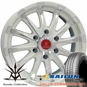 人気 車検対応品 ハイエース 200系 タイヤホイールセット 16インチ BD12 SAILUN VX1 215/65R16