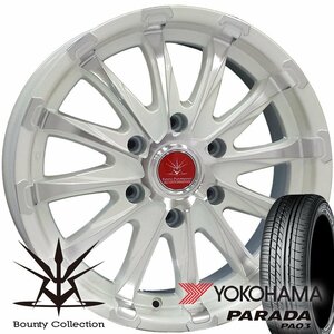 Bounty Collection BD12!!200系ハイエース YOKOHAMA ヨコハマ PARADA パラダ 215/60R17 17インチ 新品タイヤホイールセット