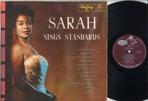 LP☆サラ・ヴォーン/サラの魅力(ビニールカヴァーJK,重量盤/KING,MC3012)☆SARAH VAUGHAN SINGS STANDARDS/Emarcy:Mercury