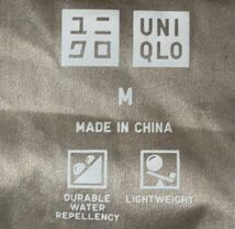 ■ UNIQLO ユニクロ ■ ナイロン リサイクル ダウン ジャケット グレー系 M_画像4