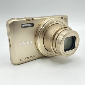 ★送料無料★ ニコン Nikon COOLPIX S7000 ゴールド コンパクトデジタルカメラ 現状渡し A2112の画像3