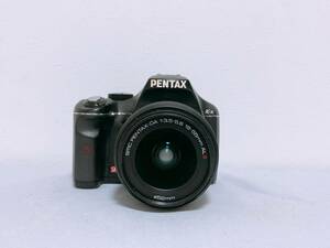 【中古品】PENTAX デジタル一眼レフカメラ K-x レンズ付き smc PENTAX-DA 18-55mmF3.5-5.6ALⅡ ペンタックス/カメラ