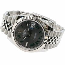 ROLEX【ロレックス】 デイトジャスト41じ　126334 スレートローマ文字盤 SS×WG メンズ【新品】(JD-KA-012045)_画像2