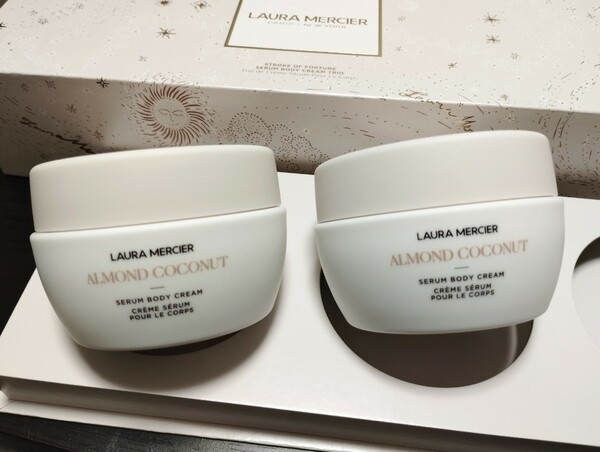 ローラメルシエ セラム ボディクリーム アーモンドココナッツ 特製サイズ 100ml 2個セット 200ml LAURA MERCIER