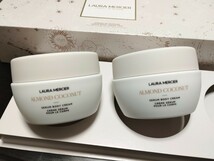 ローラメルシエ セラム ボディクリーム アーモンドココナッツ 特製サイズ 100ml 2個セット 200ml LAURA MERCIER_画像1