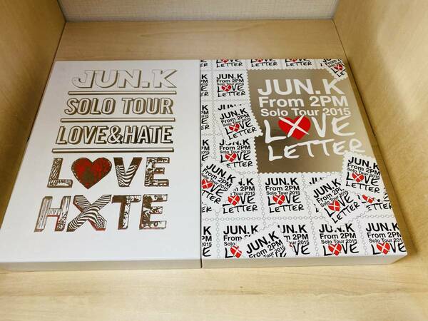 ■送料無料■ Jun.K (From 2PM) ライブ DVD 2枚セット (初回生産限定版) 2014～2015