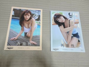 AI Shinozaki -фотобучет Korean Limited Double -Sided Ver.A, B 2 Книжные набор