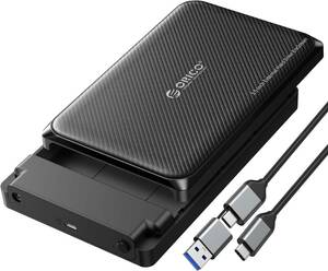 ORICO HDDケース 最大20TB UASP サポート USB A & C デバイスをサポート 12V/2A 電源アダプター付き SBケーブル付き DDW35-C3