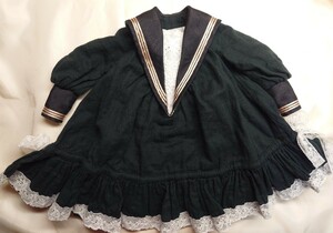 ★SD少女用ディーラー様製セーラー服（黒）★中古★