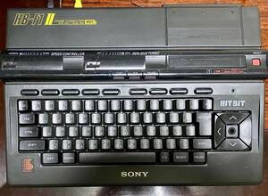 SONY HB-F1Ⅱ 動作確認 MSX2 ソニー １円スタート 送料は出品者負担