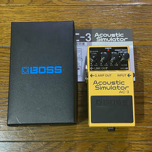 BOSS AC-3 Acoustic Simulator ボス アコースティックシミュレーター