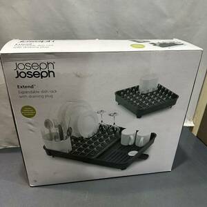 未使用品 Joseph Joseph 水切りラック エクステンド ディッシュラック ［サイズ］56.53616.5mm（最大伸長時）/3636x16.5mm（格納時）