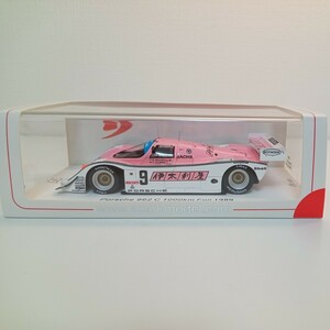 スパーク Spark 1/43 Porsche 962 C No.9 1000km Fuji 1989 B. Wollek - F. Jelinski（SJ082）