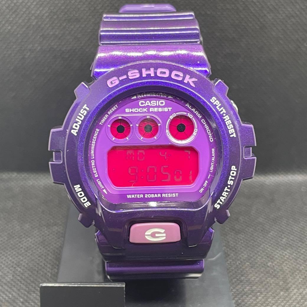 Yahoo!オークション -「g-shock クレイジーカラーズパープル」の落札