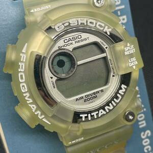 【1スタ】 G-SHOCK DW-8201WC-7T / FROGMAN/フロッグマン ホワイトスケルトン CASIO カシオ Gショック ジーショック #S0556