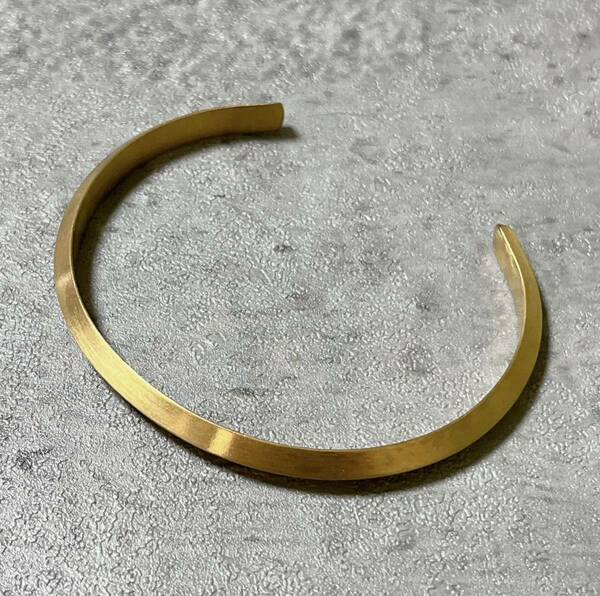 希少 美品 Acne studios アクネストゥディオズ ゴールド バングル