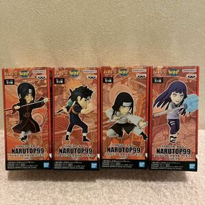 N266【4種セット★未開封新品】NARUTO ナルト NARUTOP99 ワールドコレクタブルフィギュアvol.3 