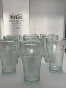 Coca Cola コカ・コーラ プラスチックカップ 10P 未使用 レトロ