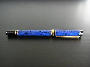 WATERMAN IDEAL　万年筆　ペン先18Ｋ　ウォーターマン　アイデアル　ネイビーマーブル