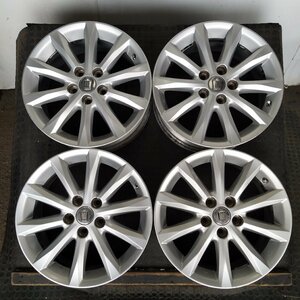 管理番号：Ｓ12-100【4本価格】【17x7J 5x114.3 ET+45 ハブ60】トヨタTOYOTA純正・200系クラウン等・直接引取可能・適格請求書発行可能