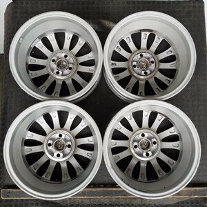 管理番号：Ｓ12-115【4本価格】【16×6J 4x100 ET+45 ハブ54】トヨタ純正・カローラフィールダー等・店頭引取可能・適格請求書発行可能