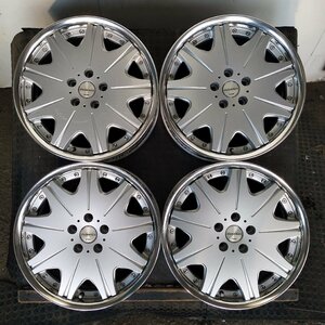 管理番号：S12-135【4本価格】【18x7.5J 5x114.3 ET+41/+45 ハブ73】ワークWORK VARIANZA・店頭引取可能・適格請求書発行可能