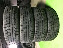 管理番号：C1-21-1●【送料無料！4本セット】195/65R15 DUNLOP WINTERMAXX WM02 2018年製 8部山/冬タイヤ/店頭取付可能_画像2