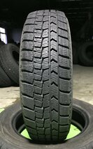 管理番号：C1-29-3●【送料無料！2本セット】155/65R13 DUNLOP WINTERMAXX WM02 2019年製 山あり/冬タイヤ/適格請求書発行可能_画像6