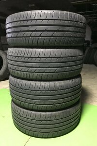 管理番号：C1-27-3●【送料無料！4本セット】215/40R18 FALKEN ZIEX ZE914 2019年製 山あり /夏タイヤ/適格請求書発行可能