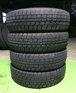 管理番号：C1-21-2●【送料無料！4本set】155/65R14 DUNLOP WINTERMAXX WM02 2020年製3本 2021年製1本 ８部山/冬タイヤ/適格請求書発行可能