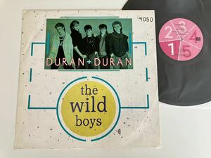 【UK盤】DURAN DURAN / The Wild Boys(Extended Mix,Original)/Cracks In The Pavement LIVE 12inch PARLOPHONE UK 12DURAN3 84年盤