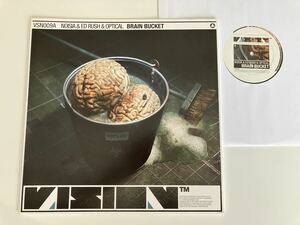 NOISIA & ED RUSH & OPTICAL,SPOR / BRAIN BUCKET/FALLING THROUGH 12inch VISION RECORDINGS VSN009 DRUM'N'BASS,ノイシア,エド・ラッシュ