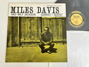 【82年US】Miles Davis And Milt Jackson / Quintet/Sextet LP PRESTIGE OJC-012 55年作,マイルス・デイヴィス,Jackie McLean,Ray Bryant,