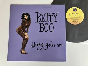 BETTY BOO / Thing Goin' On/I'm Own My Way 6Tra12inch SIRE US 940639-0 92年盤,ベティ・ブー,GRRR! IT'S BETTY BOO,POP RAP,HIP HOUSE,