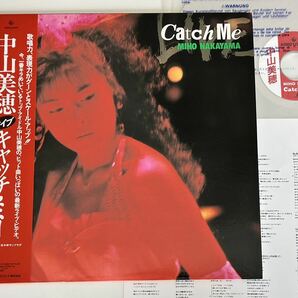 【レーザーディスク】中山美穂 / LIVE Catch Me 帯付LD KILM21 88年中野サンプラザ公演収録,You're My Only Shinin' Star,WAKU WAKUさせて,の画像1