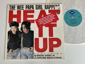 【シュリンク付】THE WEE PAPA GIRL RAPPERS/ HEAT IT UP 5Track 12inch BMG 88年US盤 1159-1-JD 80's RAP,Kevin Saunderson,DETROIT HOUSE