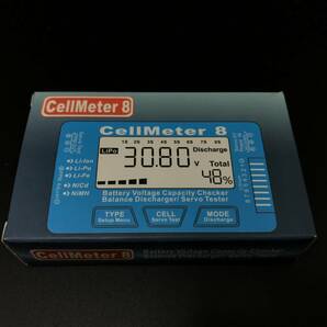 No.021 CellMeter 8 多機能 バッテリー容量 チェッカー  ※定形外送料140円※ バッテリーチェッカー/バッテリー放電/サーボテスター @Bの画像6