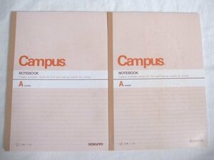 デッドストックKOKUYOコクヨ80年代Campusキャンパスノート2代目汚れあり　昭和レトロ　昭和文房具　レトロ文房具