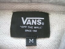 VANSバンズ OFF THE WALLプリント ロゴスウェットパーカーM_画像4