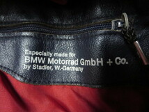 西ドイツ製BMWレザージャケット/レザーパンツ つなぎ/オールインワンXXL　カフェレーサーライダース　ビンテージライダース_画像5