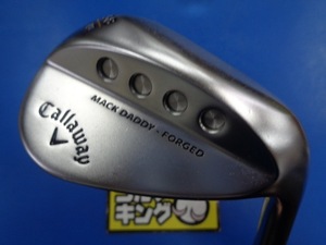 [5637] キャロウェイ MACK DADDY FORGED 2018 クロム 58-10/NSPRO (JP） S/58